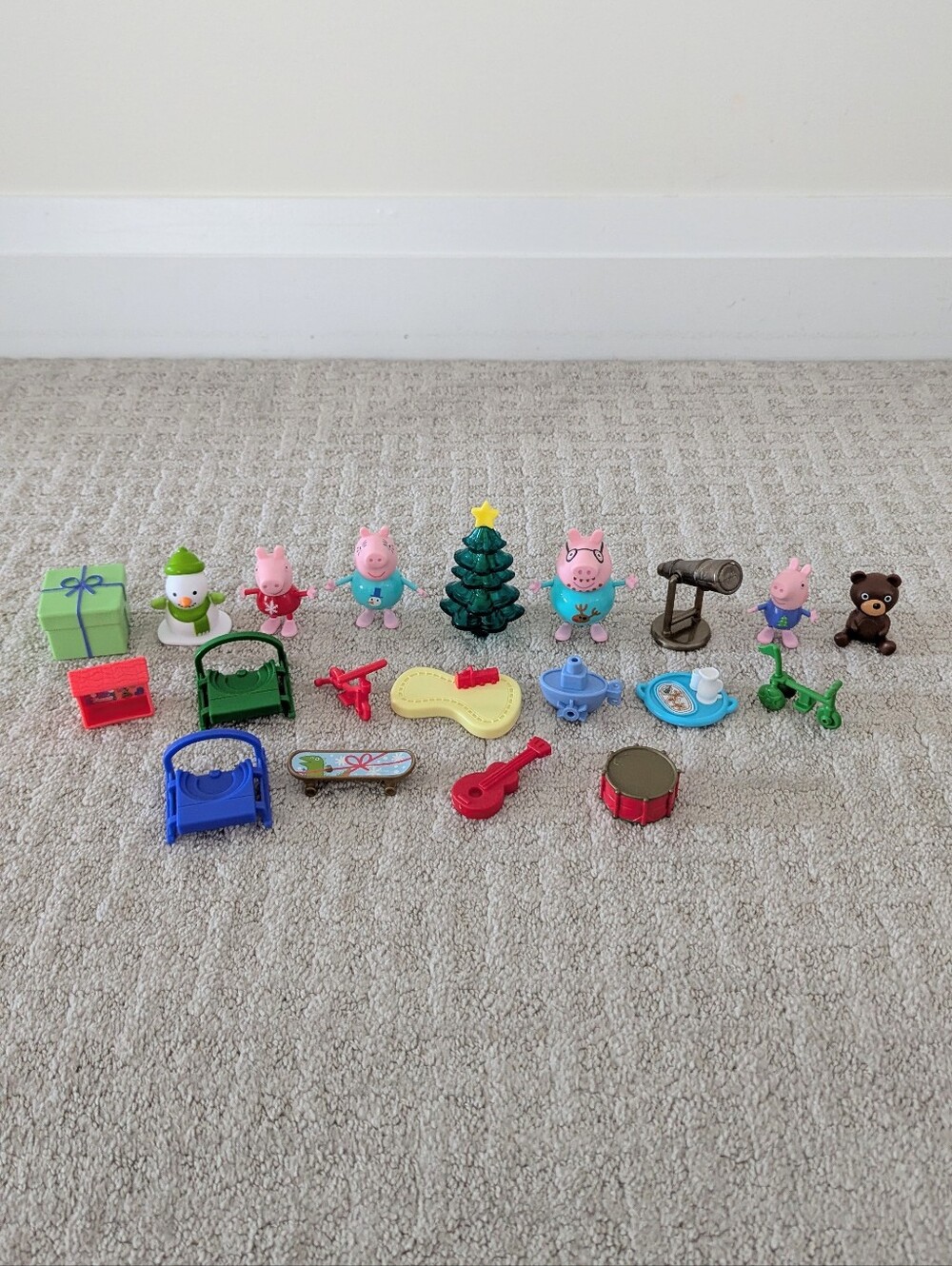 Peppa Pig Advent Calendar Figures